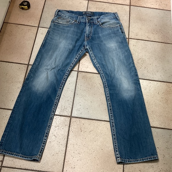 Silver jeans, zac flap , size33/32 - Picture 7 of 13